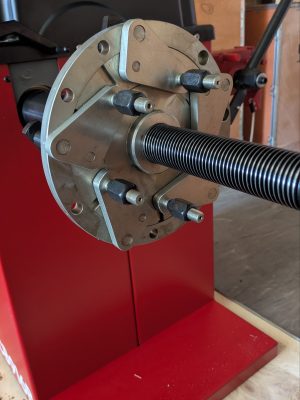Quick Finger Plate 4/5 stud for wheel balancer| Suits 40mm shaft