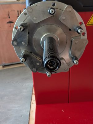 40mm Shaft Quick Finger Plate- 6 stud for wheel balancer