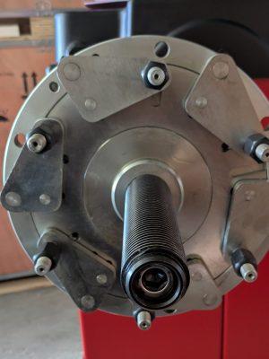 40mm Shaft Quick Finger Plate- 6 stud for wheel balancer
