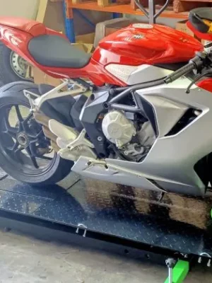 450kg Motorbike Lift- 220cm Long Table