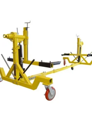 2000kg Car Rotisserie- Gear Driven Handle Rotation